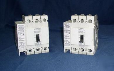 New siemens #CQD330 w/24V shunt & aux 3P/30A/480V 