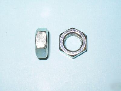 4,500 finished hex jam nuts - size: 1/4-28