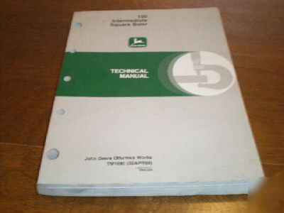 John deere 100 square baler technical repair manual