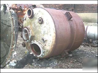 1000 gal tolan reactor, s/s, 100/150# - 16328