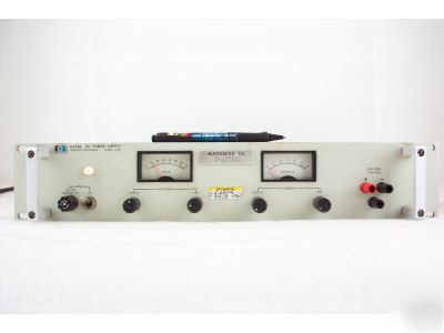Hewlett packard hp 6438B dc power supply 0-60V, 0-5A