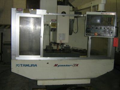 Kitamura mycenter 3X cnc vertical machining center