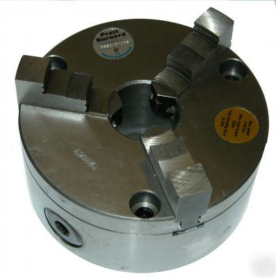 Pratt burnerd 3 jaw s/c super precision lathe chuck