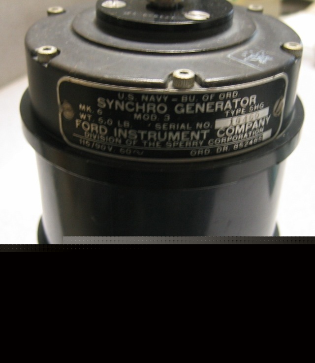 Ford instrument company synchro generator 5HG