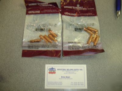Lot of 10 thermal dynamics td 8-3331 electrode $150 