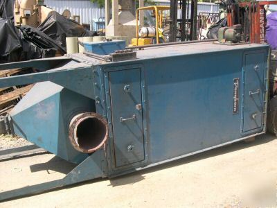 Pangborn envelope type bag house dust collector cyclone