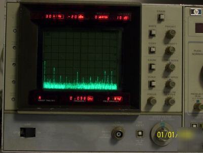 HP8565 spectrum analyzer .01 to 22GHZ; tested