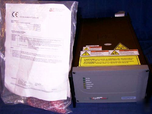 New advanced energy apex 5513 rf generator ae 5.5 kw