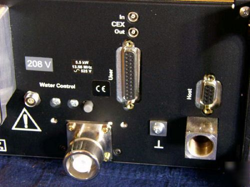 New advanced energy apex 5513 rf generator ae 5.5 kw