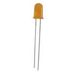 Yellow led for 5V 5MM integrated resistor vishay