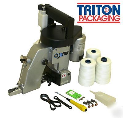 Jorestech - manual bag closer stitcher +3 spools & kit