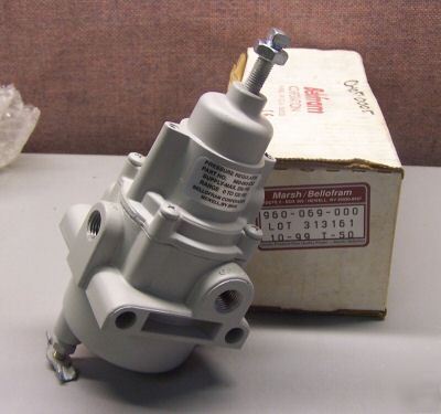 New marsh bellofram 960-069-000 regulator 3/8