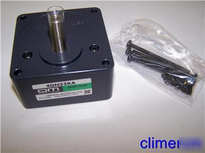 Om oriental motor 4GN25KA gear head 