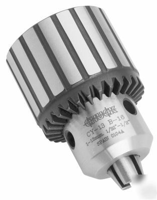 Plain bearing 2JT med. duty taper drill chuck 1/64-3/8
