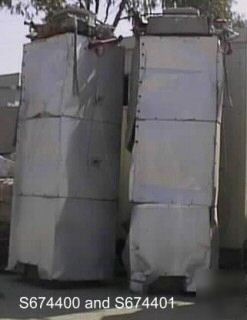 Dust collector, bin vent, 84 sf, mikro, mdl 8-b-bv, pul