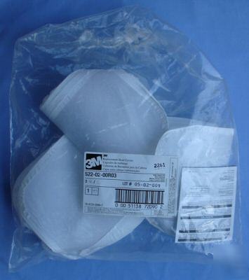 Head covers for 3M air-mate & racal breathe easy paprs