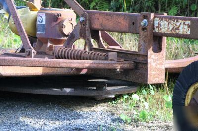 Brown 2000 series open deck tree cutter/ 72