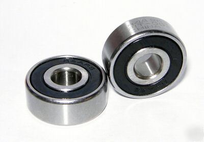 New (10) R4A-2RS sealed ball bearings, 1/4