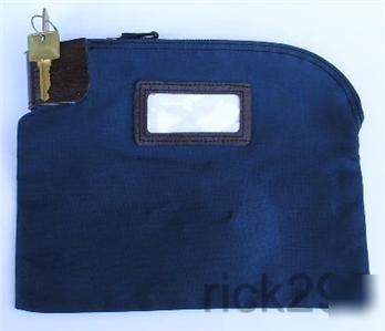 Bank night deposit security gun bag locking