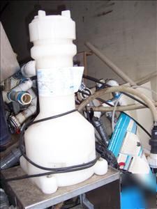 Entire ecolab pool pump house setup, commercial, hotel