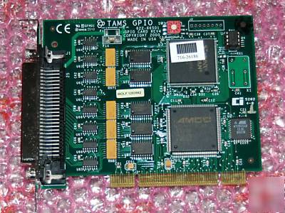 New tams gpio pci linux card 81622 66501 rev 4