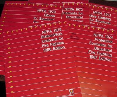 Nfpa standards fire protective uniforms gloves helmets
