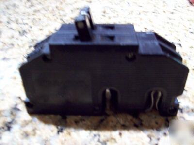 Sylvania zinsco circuit breaker 50 amp 2 pole full size
