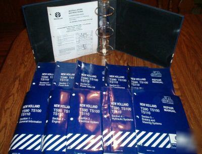 New holland service manual tractor repair ts series