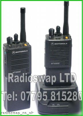 Motorola MT6000E (GP900) x 2: 4 watt radios(option M2)