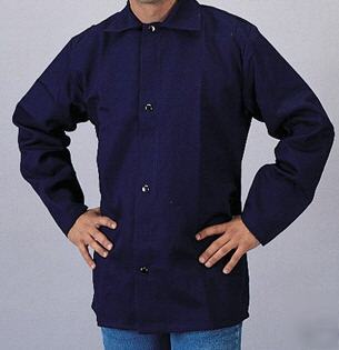 New tillman blue welding protective jacket -large