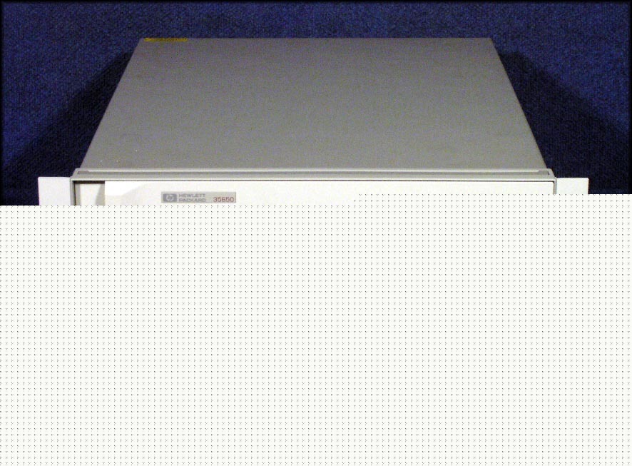 Hp 35650A spectrum/signal analyzer loaded w/ modules