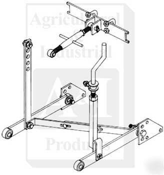 3 point hitch conversion farmall 100, 130, 140 super a