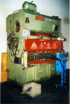 60 ton niagara #PN60-72-36, st. side double crank press
