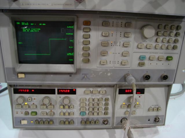 Hp 8756A 8350B 83590A scalar network analyzer