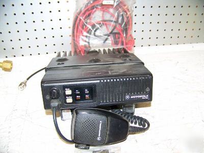 Motorola maxtrax 2-way radio with accessories
