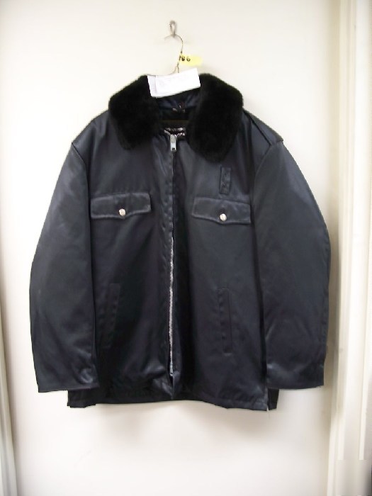 New maxxum blue duty winter coat fire dept. 42 short