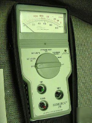 Tempo sidekick 7B w/ case,manual ** very nice **