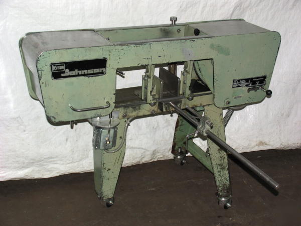  kysor-johnson horizontal band saw model r