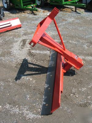 New - 6 foot heavy duty slider scraper blade, john deere