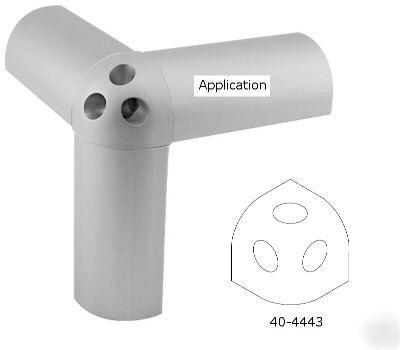 8020 t slot aluminum tri corner connector 40S 40-4443 n