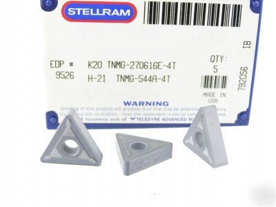 New 100 stellram tnmg 544A-4T H21 carbide inserts N055