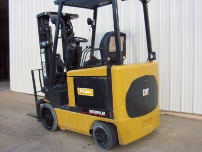 2002 caterpillar cat electric 5000LB used forklift