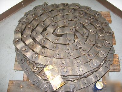 Lot renold jeffrey large roller chain 4.063 inch pitch