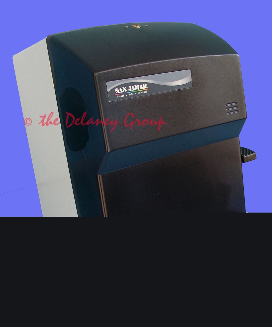 New 2 san jamar T1100TBK lever roll towel dispenser
