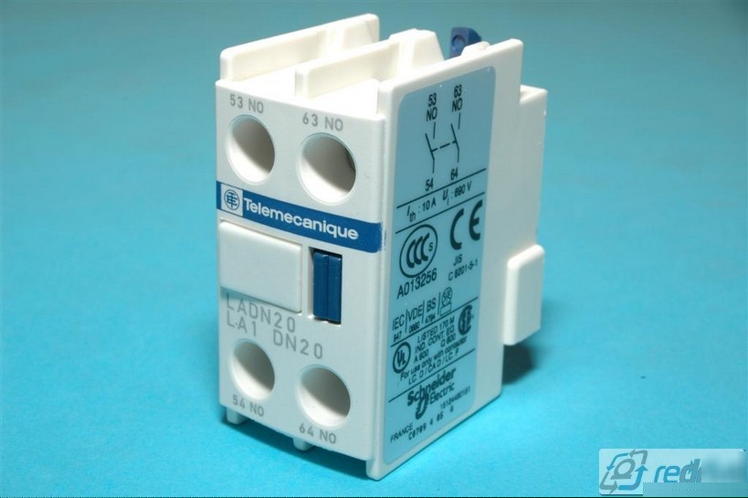 Telemecanique LADN20 contactor auxiliary contact block