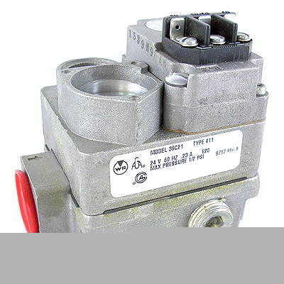 White rogers gas control furnace valve 36C21 type 411