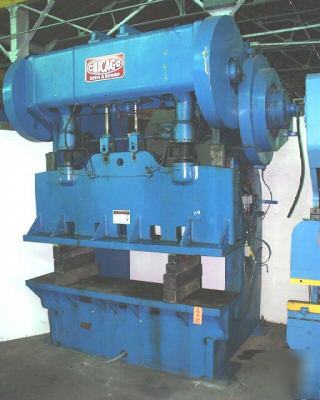 225 ton dreis & krump flanged bed press, 225-D6 (15492)