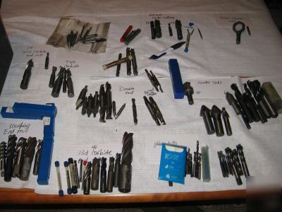 Assorted metalworking tools