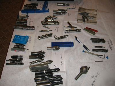 Assorted metalworking tools