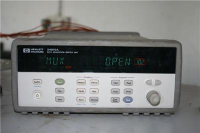 Hp agilent 34970A data acquisition/ switch unit